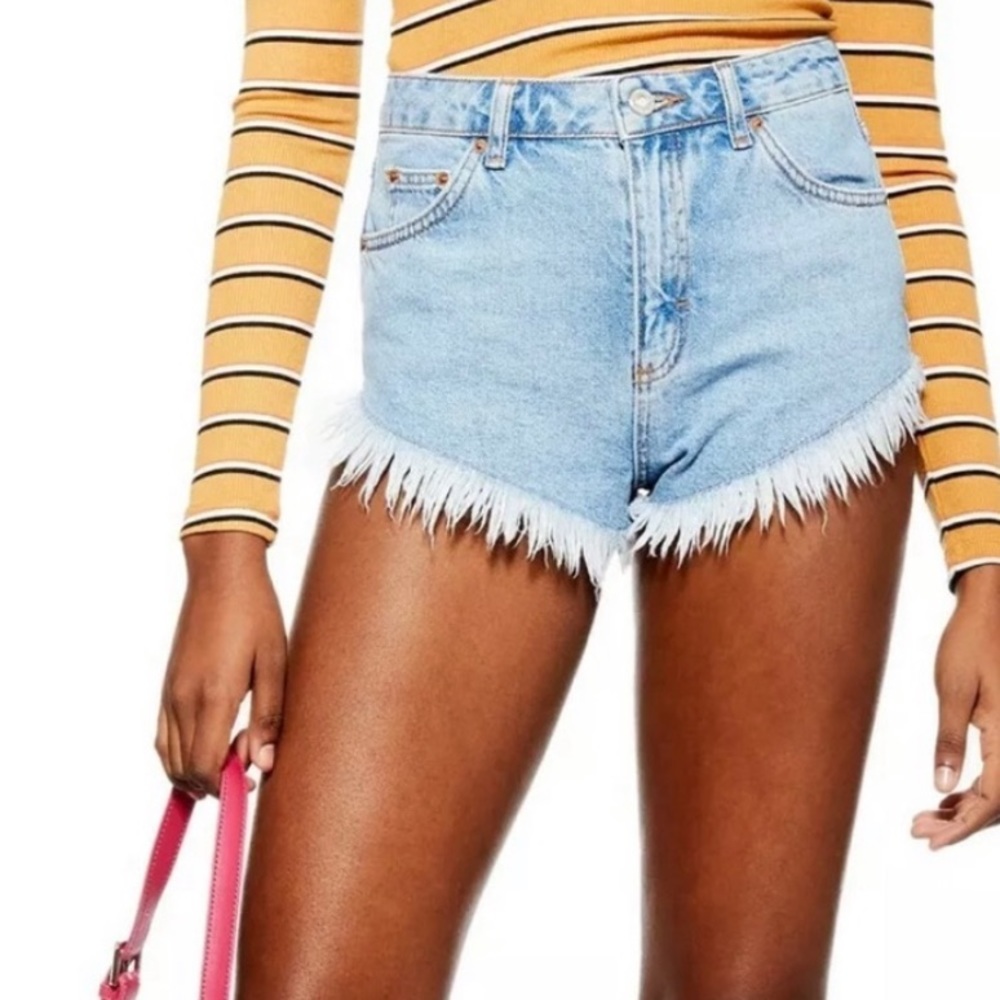 Topshop Kiki Jean Shorts